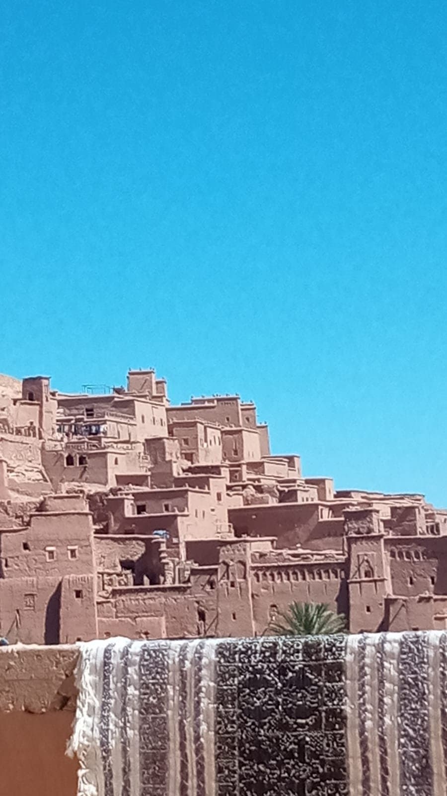 The earthen kasbah of Ait Ben Haddou.